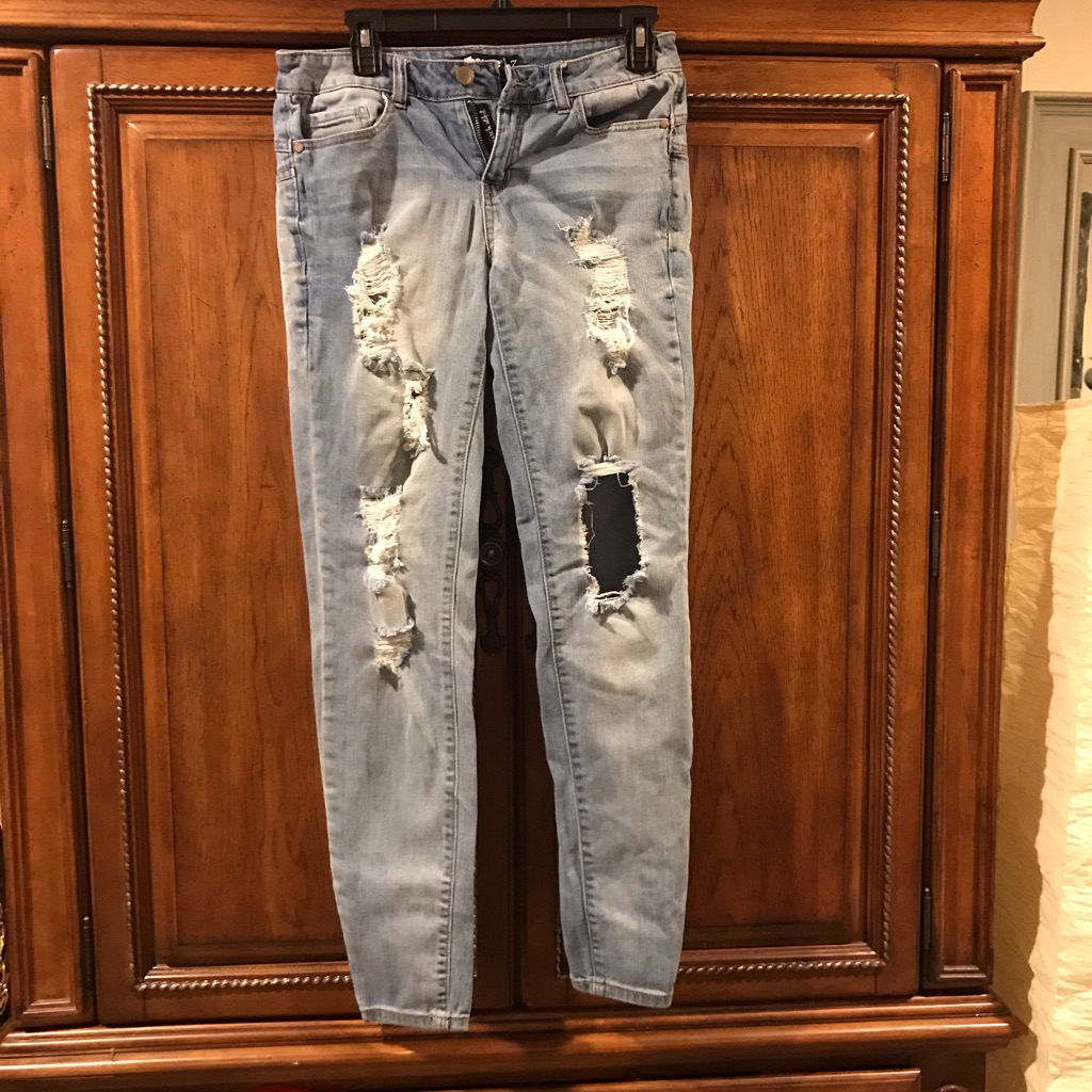 Destroyed Dollhouse Jeans